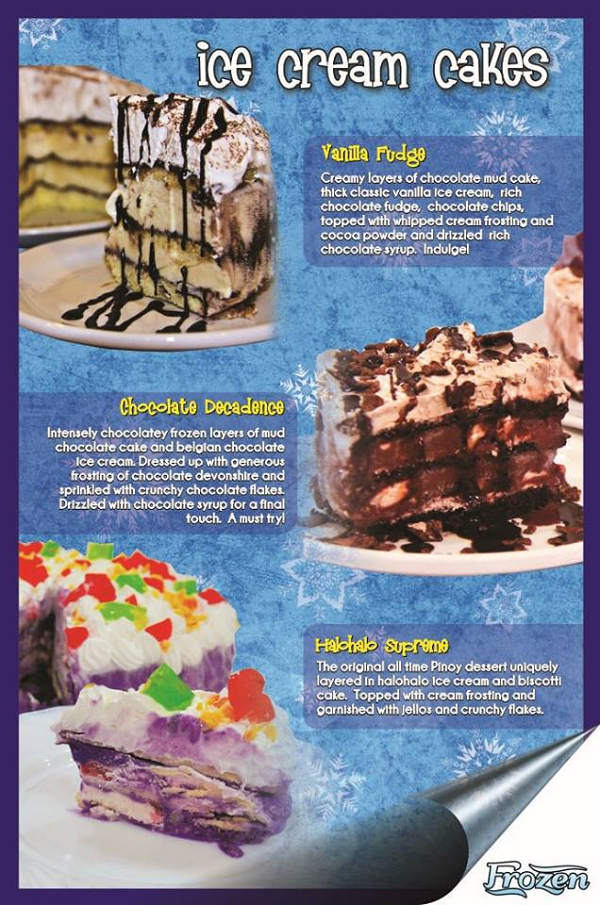 frozen_menu_icecream cakes