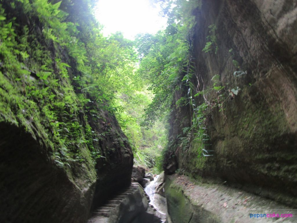 chasing waterfalls in samboan