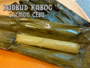 Budbud Kabog Delicacy in Catmon